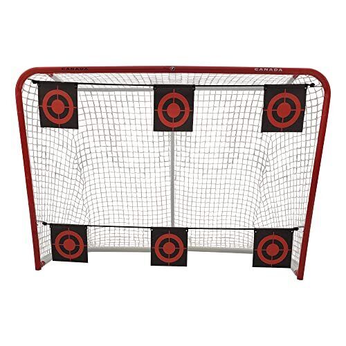 Fusion Sports Hockey Shooting Targets (black/red)