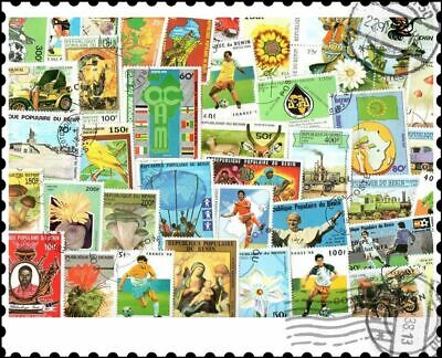 Benin : 200 Different Stamps Mixture