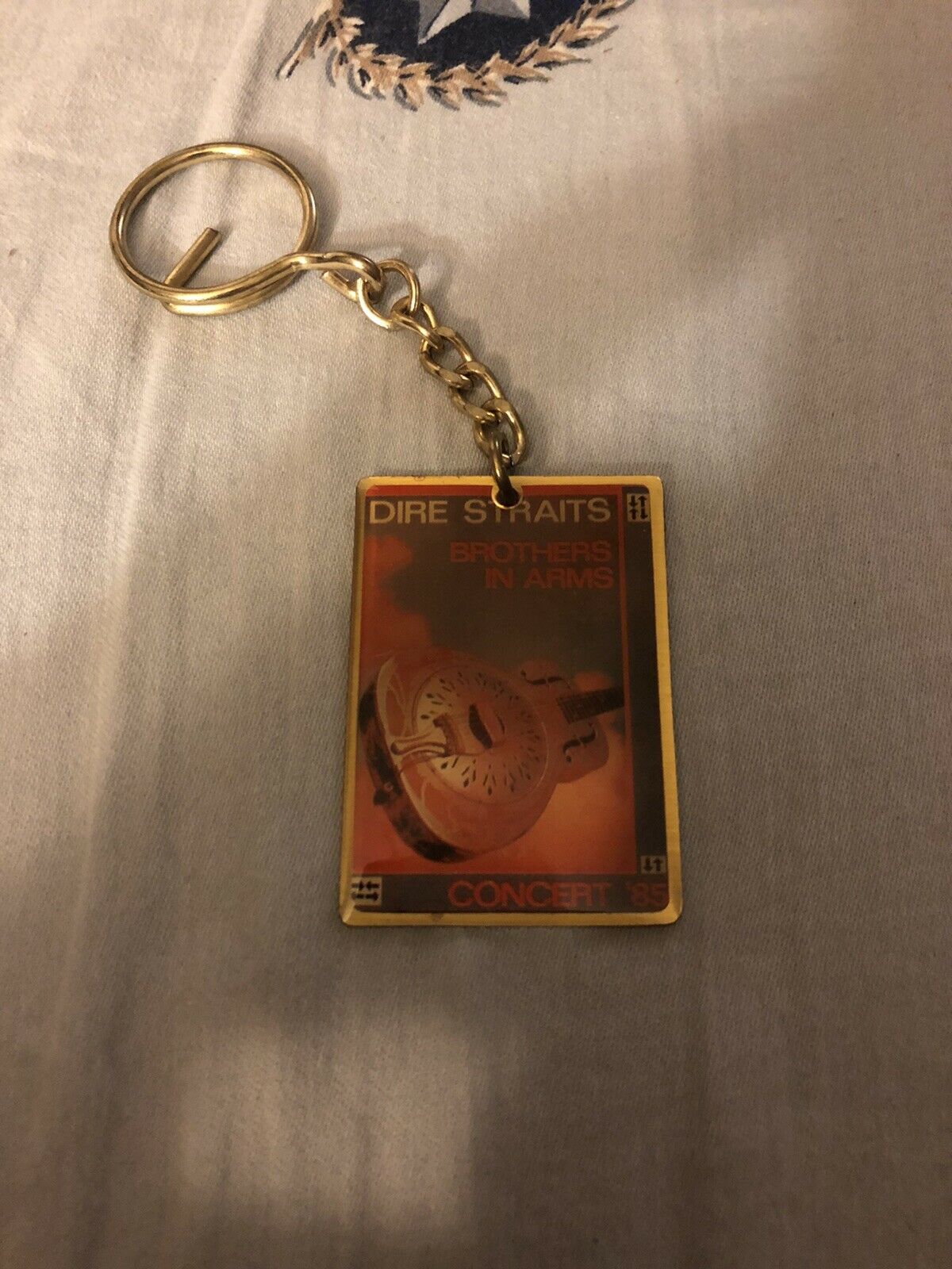 Dire Straits Brothers In Arm Concert ‘85 Keychain